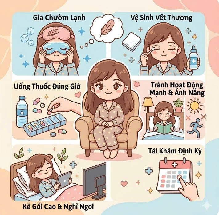 huong-dan-chi-tiet-cach-cham-soc-sau-khi-cat-mi-tren-tai-phan-bo-mo-de-doi-mat-tre-trung-tu-nhien-an-toan