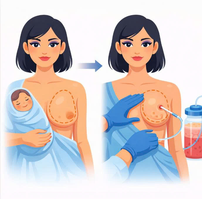 co-nen-hut-mo-nguc-sau-sinh-khong-uu-nhuoc-diem-va-loi-khuyen-danh-cho-ban